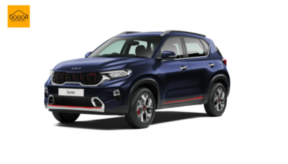 Kia Sonet Automatic Gear on Rent in Goa