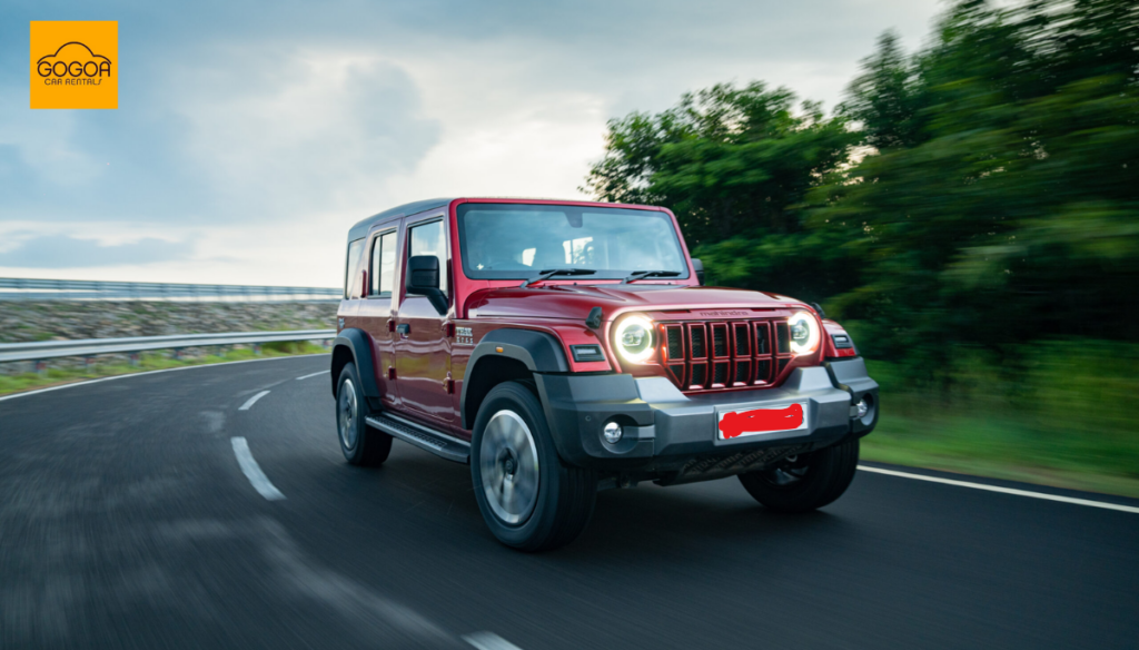 Rent Mahindra Thar Roxx Automatic in Goa