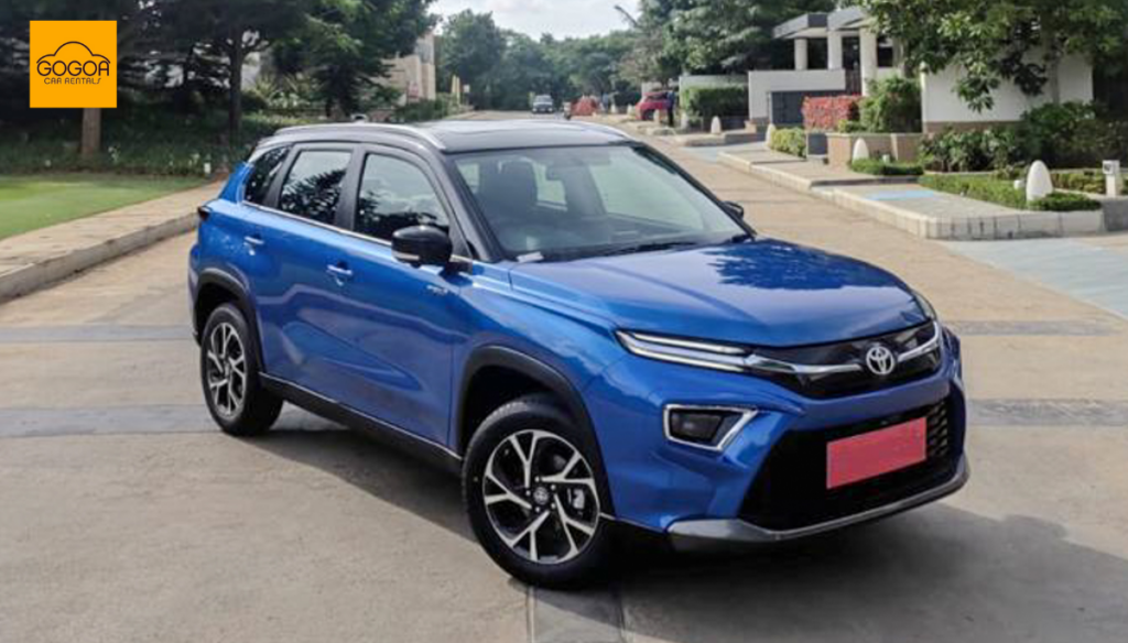 Rent Toyota Urban Cruiser Hyryder Goa