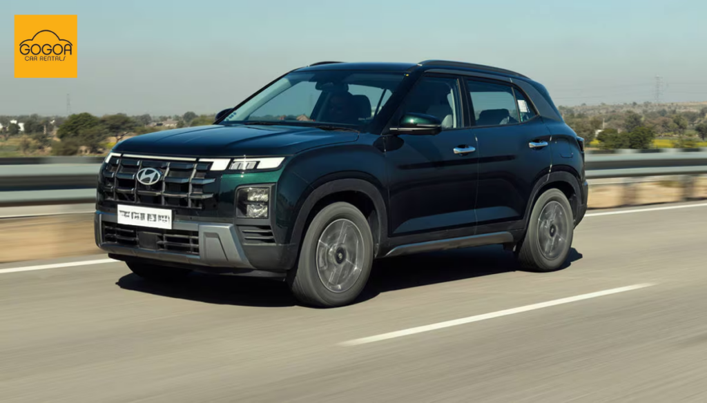 Rent Hyundai Creta Manual in Goa